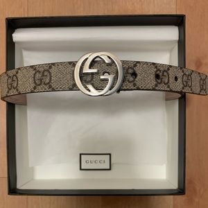 Gucci Belt Kids Size Small WORN ONLY ONCE